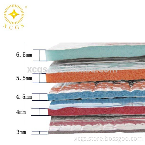 Thickness customized aluminum foil pe foam for wall construction